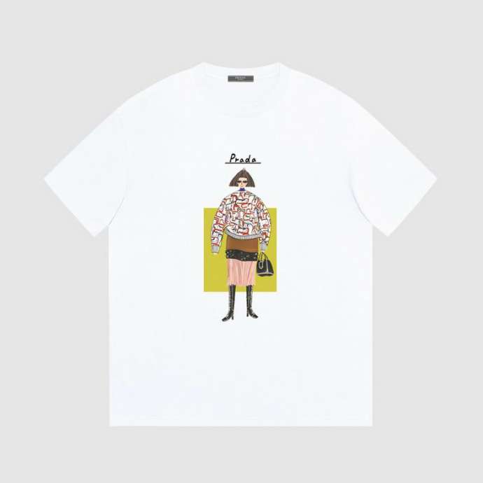 Picture of Prada T Shirts Short _SKUPradaXS-LK8844538993